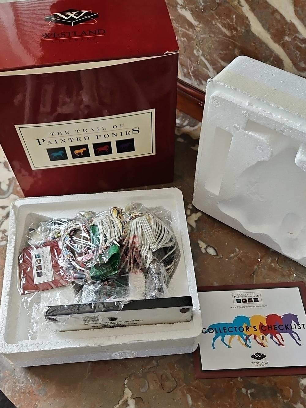 NWT Vintage 2007 Trail Of Painted Ponies Ceremonial Pony #12255 #2E/7019